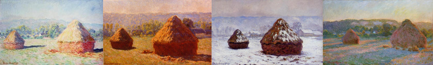 monet haystacks